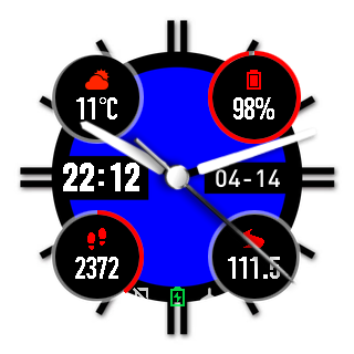 华米跃我Amazfit Pace, Stratos手表表盘