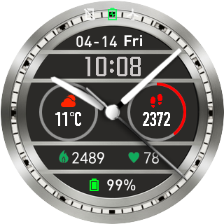 华米跃我Amazfit Pace, Stratos手表表盘