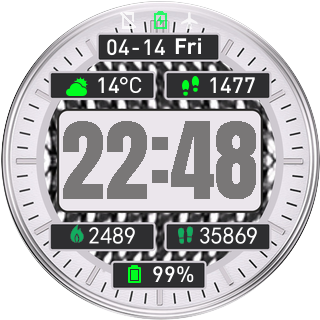 华米跃我Amazfit Pace, Stratos手表表盘
