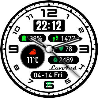 华米跃我Amazfit Pace, Stratos手表表盘