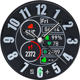 华米跃我Amazfit Pace, Stratos手表表盘