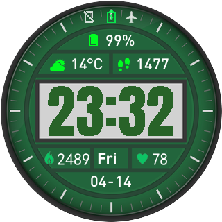 华米跃我Amazfit Pace, Stratos手表表盘