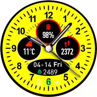 华米跃我Amazfit Pace, Stratos手表表盘