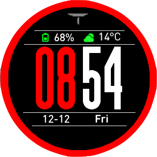 华米跃我Amazfit Pace, Stratos手表表盘