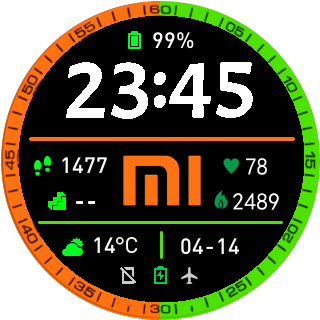 华米跃我Amazfit Pace, Stratos手表表盘