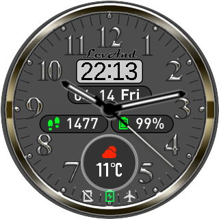 华米跃我Amazfit Pace, Stratos手表表盘