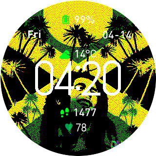 华米跃我Amazfit Pace, Stratos手表表盘