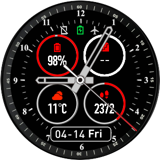 华米跃我Amazfit Pace, Stratos手表表盘