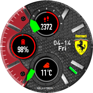 华米跃我Amazfit Pace, Stratos手表表盘