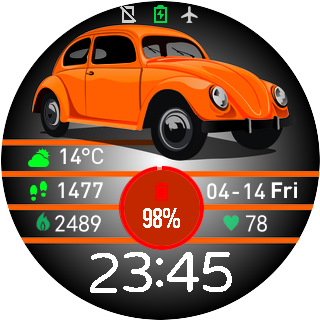 华米跃我Amazfit Pace, Stratos手表表盘