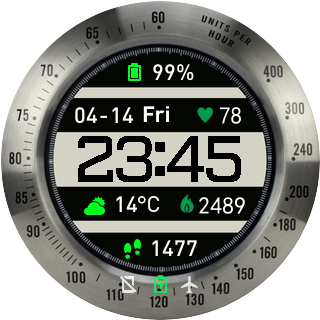华米跃我Amazfit Pace, Stratos手表表盘