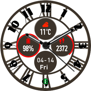 华米跃我Amazfit Pace, Stratos手表表盘