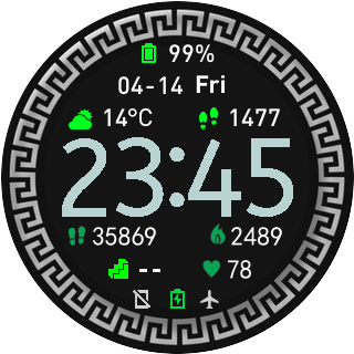 华米跃我Amazfit Pace, Stratos手表表盘