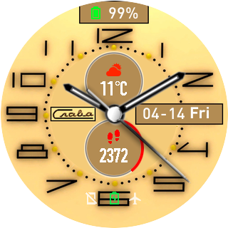 华米跃我Amazfit Pace, Stratos手表表盘