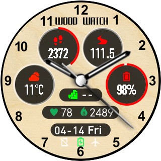 华米跃我Amazfit Pace, Stratos手表表盘