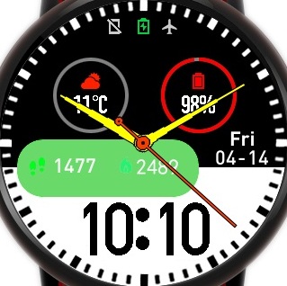 华米跃我Amazfit Pace, Stratos手表表盘