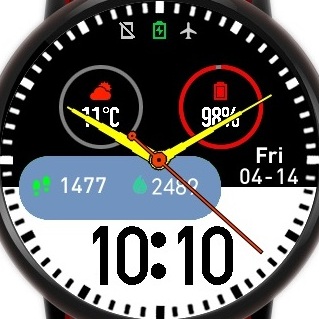 华米跃我Amazfit Pace, Stratos手表表盘