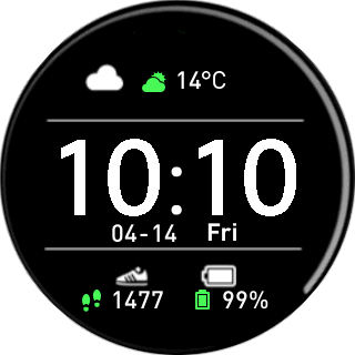 华米跃我Amazfit Pace, Stratos手表表盘