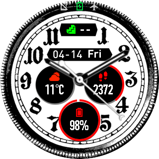 华米跃我Amazfit Pace, Stratos手表表盘