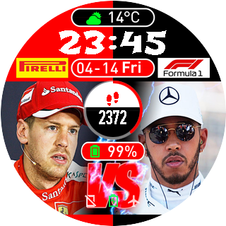 华米跃我Amazfit Pace, Stratos手表表盘