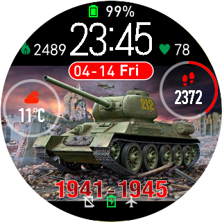 华米跃我Amazfit Pace, Stratos手表表盘