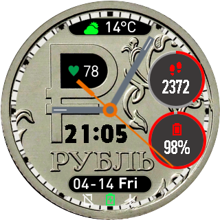 华米跃我Amazfit Pace, Stratos手表表盘