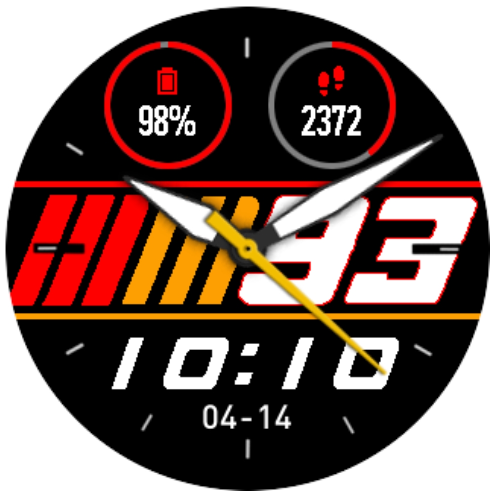 华米跃我Amazfit Pace, Stratos手表表盘