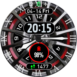 华米跃我Amazfit Pace, Stratos手表表盘