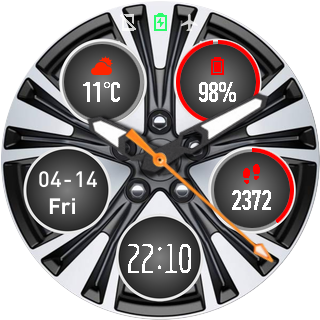 华米跃我Amazfit Pace, Stratos手表表盘