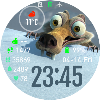 华米跃我Amazfit Pace, Stratos手表表盘