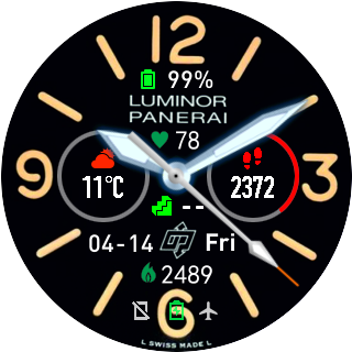 华米跃我Amazfit Pace, Stratos手表表盘