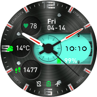 华米跃我Amazfit Pace, Stratos手表表盘