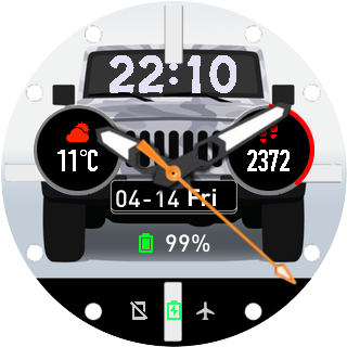 华米跃我Amazfit Pace, Stratos手表表盘