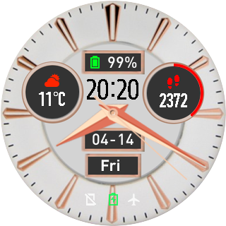 华米跃我Amazfit Pace, Stratos手表表盘