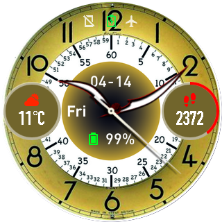 华米跃我Amazfit Pace, Stratos手表表盘