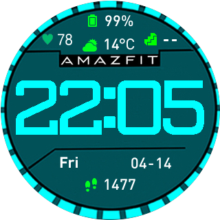 华米跃我Amazfit Pace, Stratos手表表盘