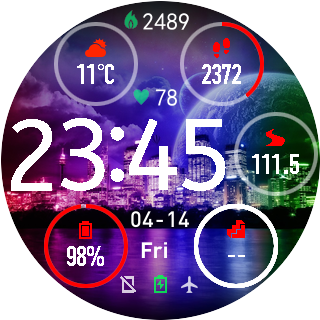 华米跃我Amazfit Pace, Stratos手表表盘