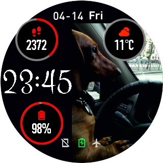 华米跃我Amazfit Pace, Stratos手表表盘