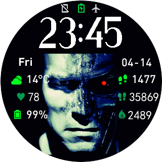 华米跃我Amazfit Pace, Stratos手表表盘