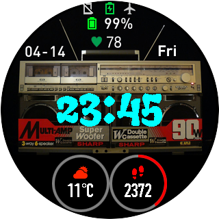 华米跃我Amazfit Pace, Stratos手表表盘