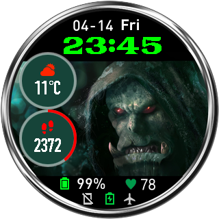 华米跃我Amazfit Pace, Stratos手表表盘