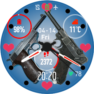 华米跃我Amazfit Pace, Stratos手表表盘