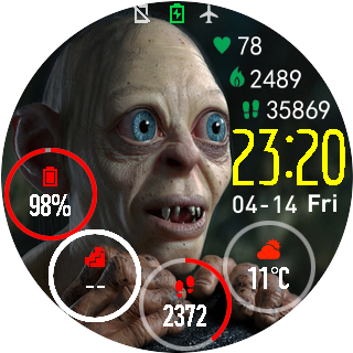 华米跃我Amazfit Pace, Stratos手表表盘