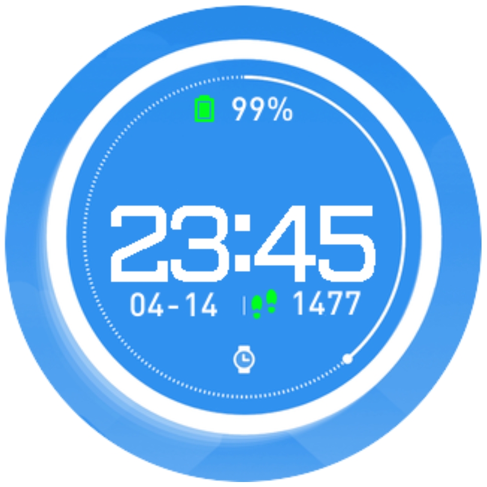华米跃我Amazfit Pace, Stratos手表表盘