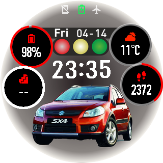 华米跃我Amazfit Pace, Stratos手表表盘