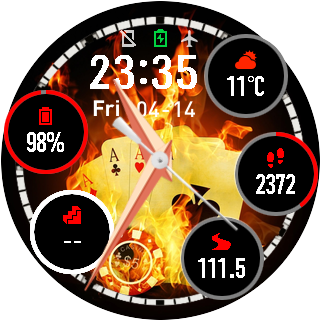 华米跃我Amazfit Pace, Stratos手表表盘