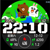 华米跃我Amazfit Pace, Stratos手表表盘