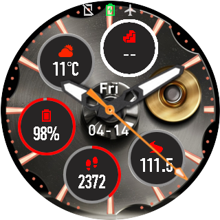 华米跃我Amazfit Pace, Stratos手表表盘