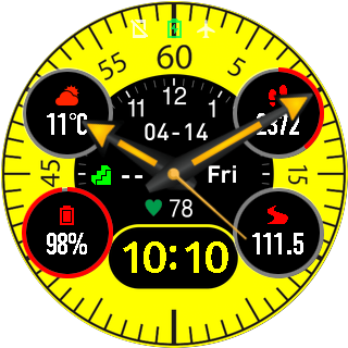 华米跃我Amazfit Pace, Stratos手表表盘