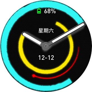 华米跃我Amazfit Pace, Stratos手表表盘
